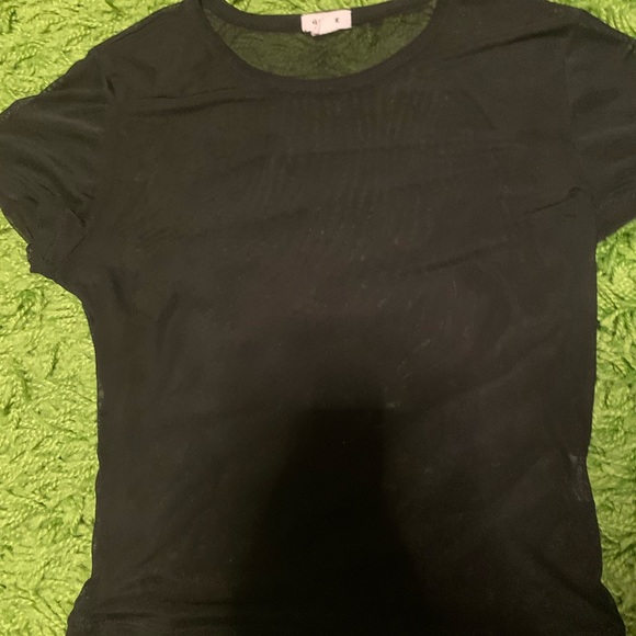 Mesh/ sheer garage baby tee - Picture 2 of 4